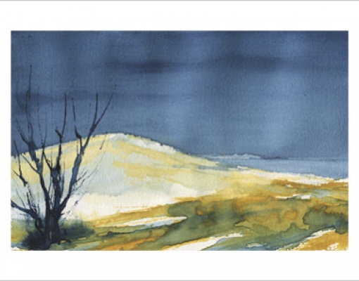 Kunstkort A6 Inland Dune